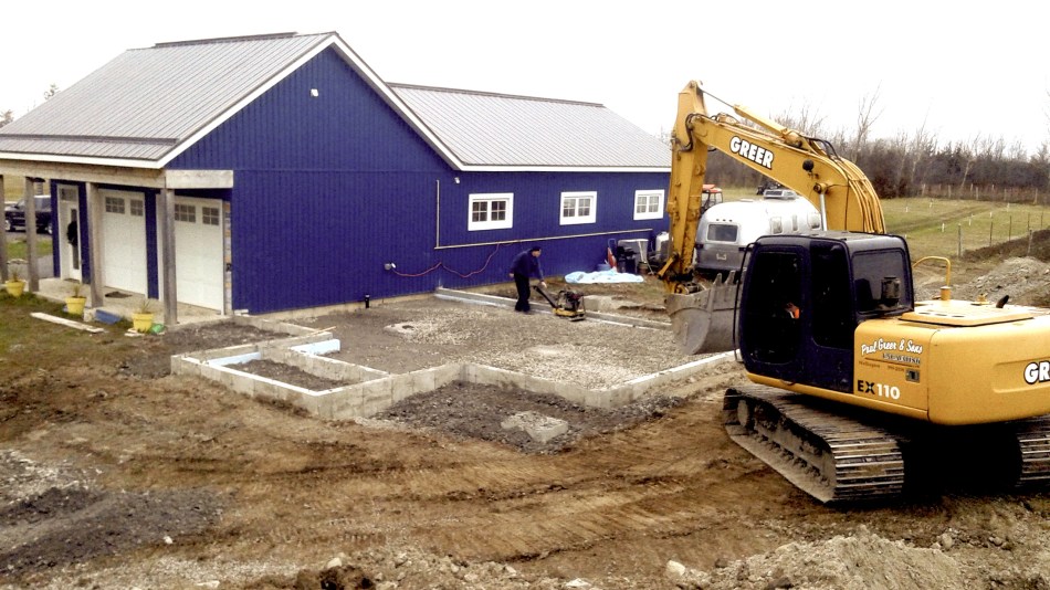 winery expansion foundation